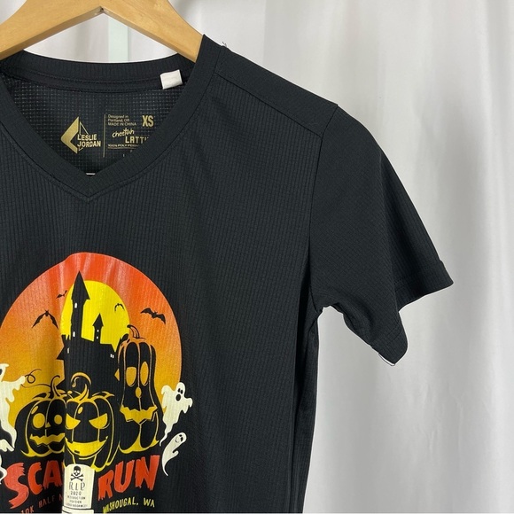 Leslie Jordan XS Scary Run Washington Cheetah Lattice Dri Fit Graphic Tee Shirt - Picture 5 of 5